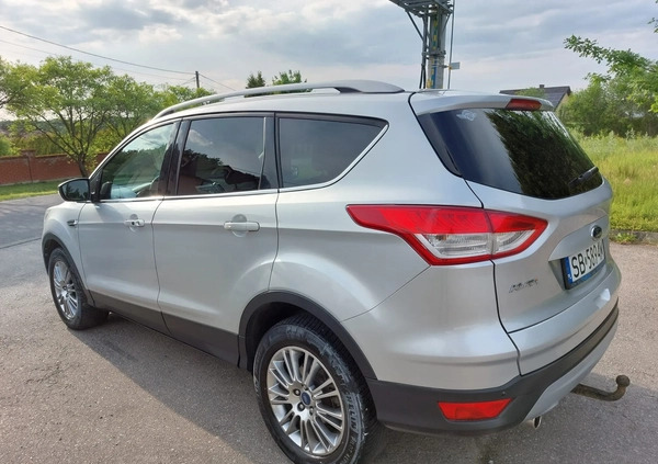 Ford Kuga cena 51000 przebieg: 160000, rok produkcji 2014 z Biała małe 11